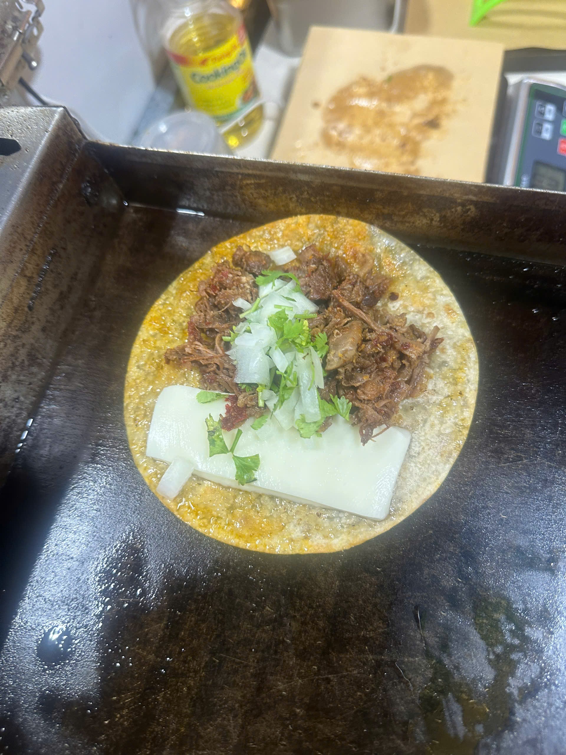 Birria on grill